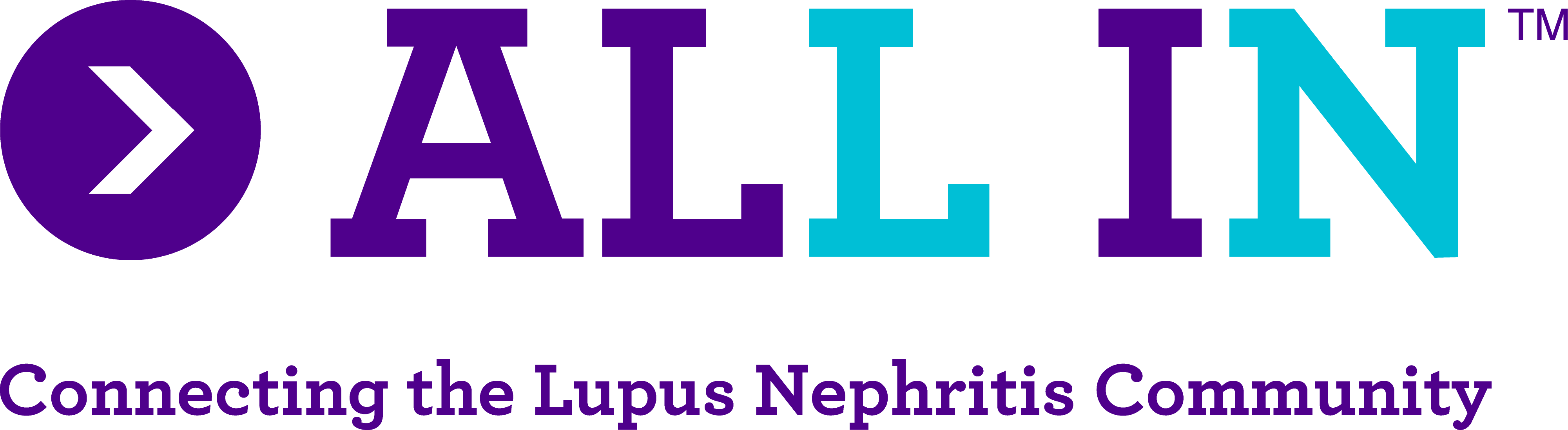 All In for Lupus Nephritis Logo
