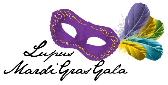 Lupus Mardi Gras Gala Logo
