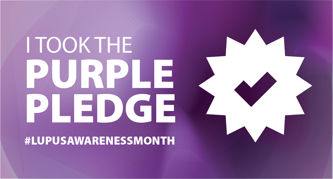 I took the purple pledge FB