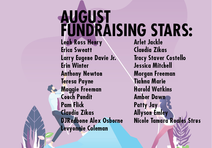 August 2020 Facebook Fundraisers